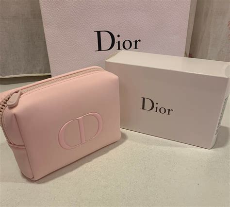 blue dior makeup bag|free Dior makeup bag.